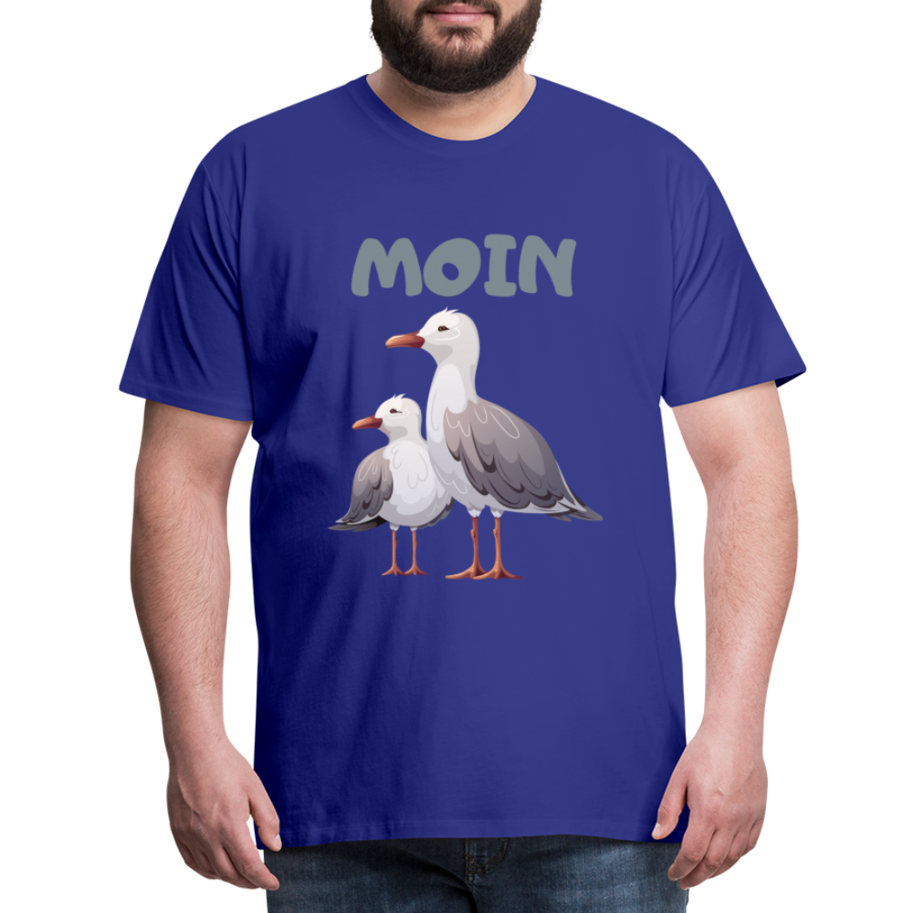 Männer Premium T-Shirt - Moin Möwen - Königsblau