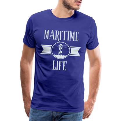 Männer Premium T-Shirt - Maritime Life Light - Königsblau