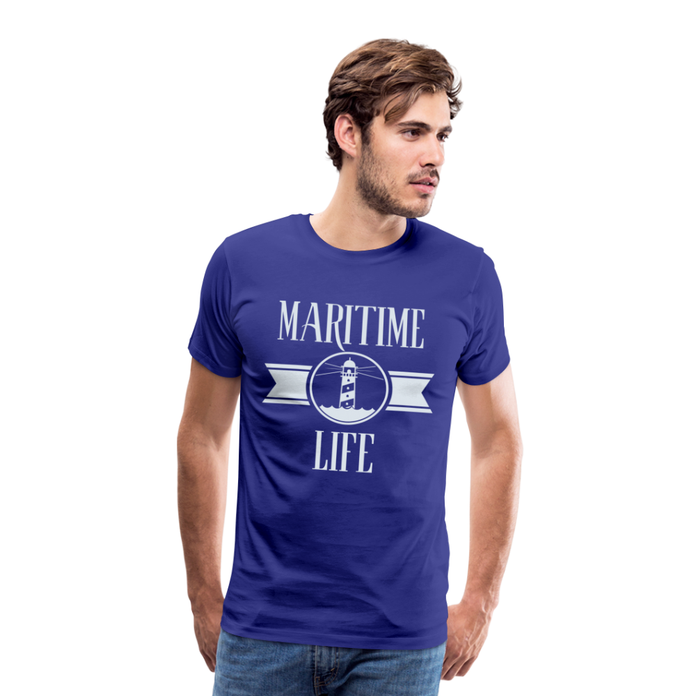 Männer Premium T-Shirt - Maritime Life Light - Königsblau