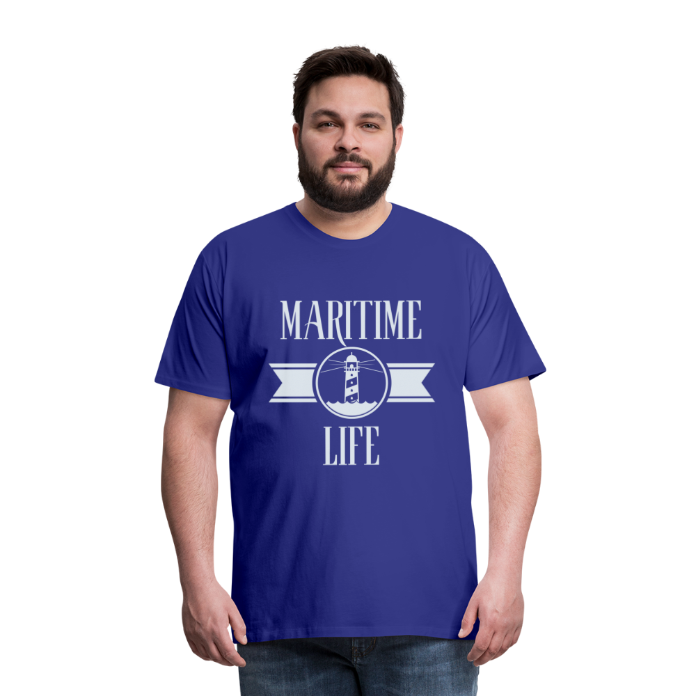 Männer Premium T-Shirt - Maritime Life Light - Königsblau