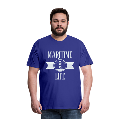 Männer Premium T-Shirt - Maritime Life Light - Königsblau