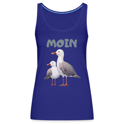 Frauen Premium Tank Top - Moin Möwen - Königsblau