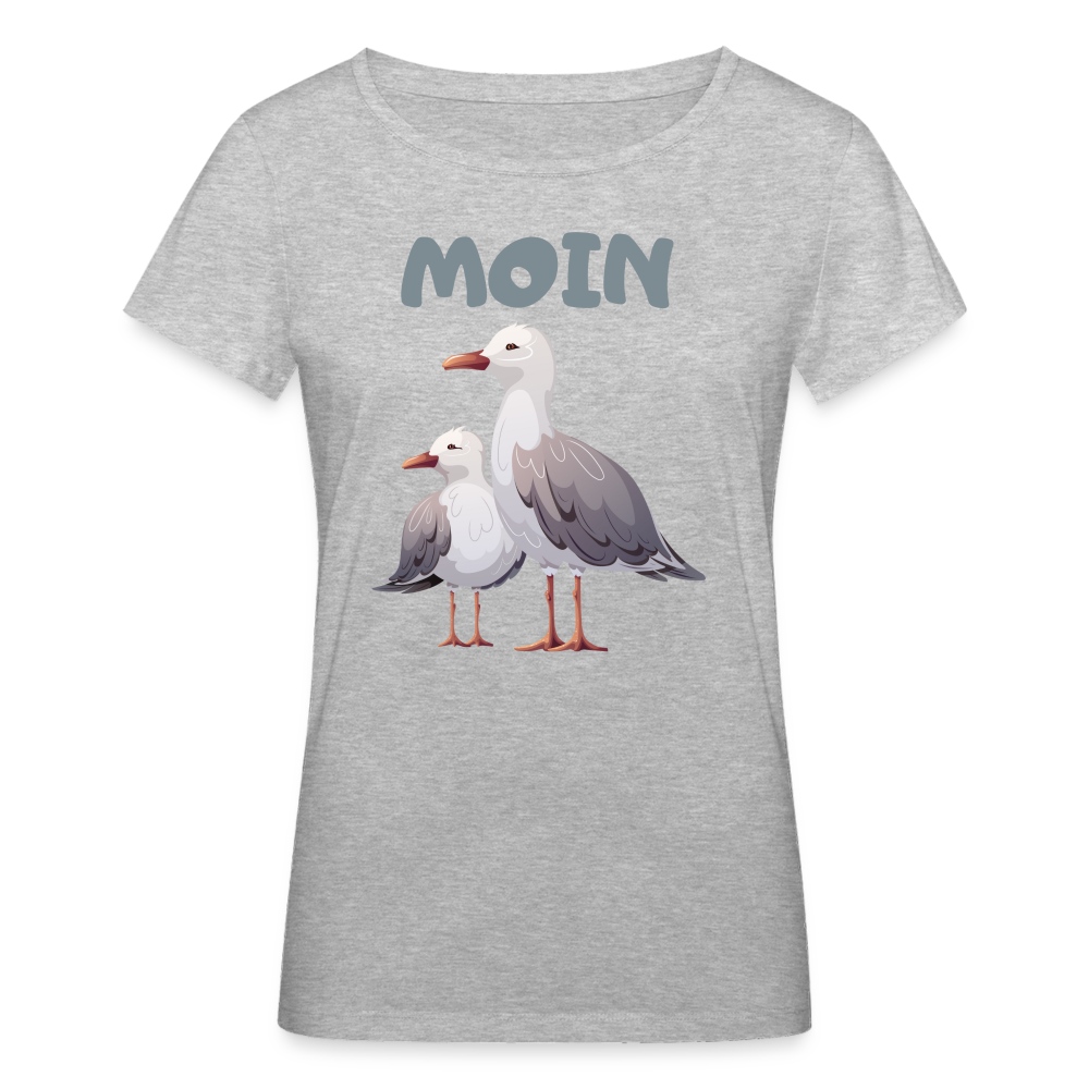 Frauen Bio-T-Shirt von Stanley & Stella - Moin Möwen - Grau meliert