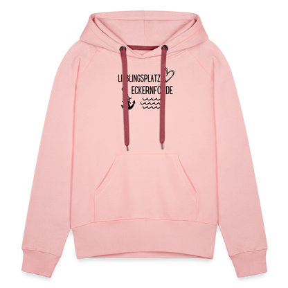 Frauen Premium Hoodie - Lieblingsplatz Eckernförde - Kristallrosa