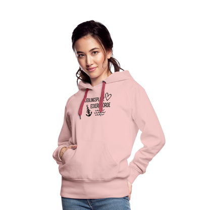 Frauen Premium Hoodie - Lieblingsplatz Eckernförde - Kristallrosa