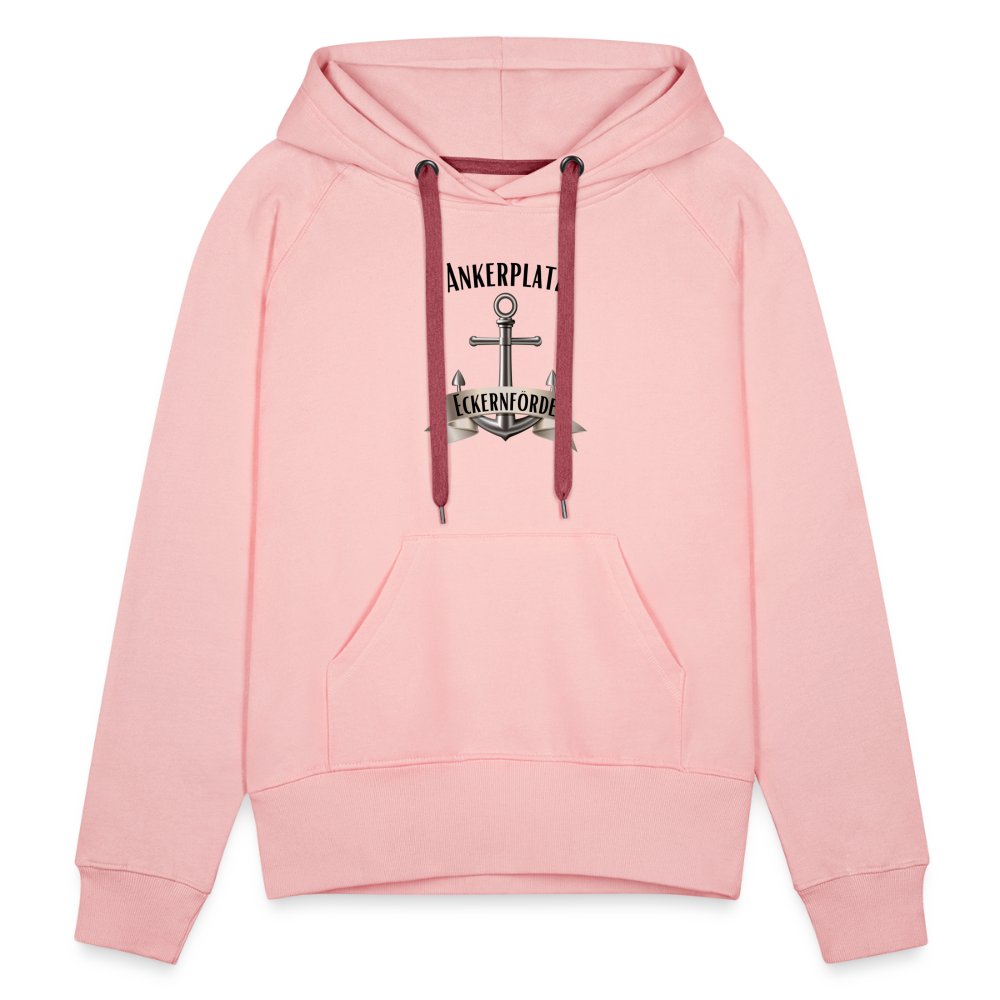 Frauen Premium Hoodie - Ankerplatz Eckernförde - Kristallrosa