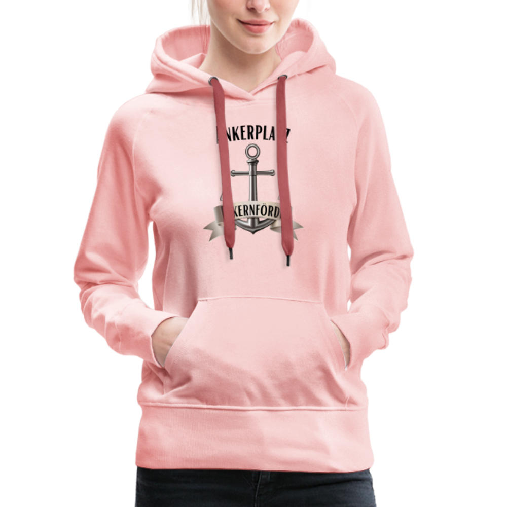 Frauen Premium Hoodie - Ankerplatz Eckernförde - Kristallrosa