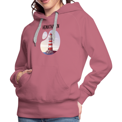 Frauen Premium Hoodie - Heimathafen - Malve