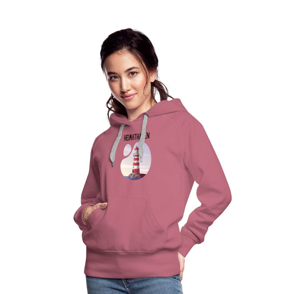 Frauen Premium Hoodie - Heimathafen - Malve