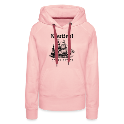 Frauen Premium Hoodie - Nautical Ocean Spirit - Kristallrosa