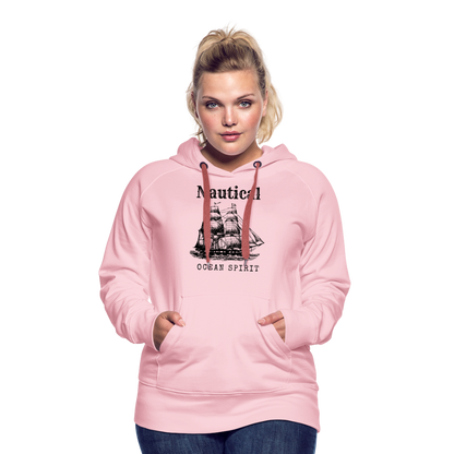 Frauen Premium Hoodie - Nautical Ocean Spirit - Kristallrosa