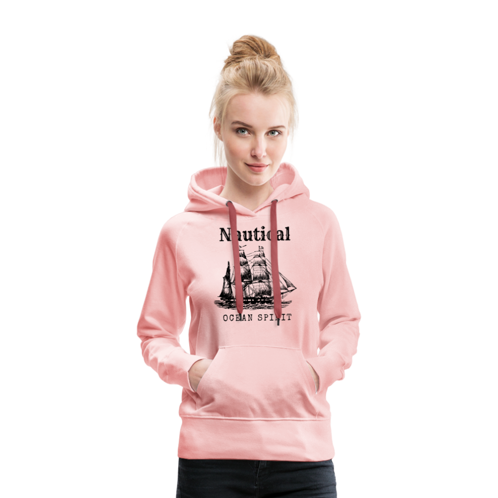 Frauen Premium Hoodie - Nautical Ocean Spirit - Kristallrosa