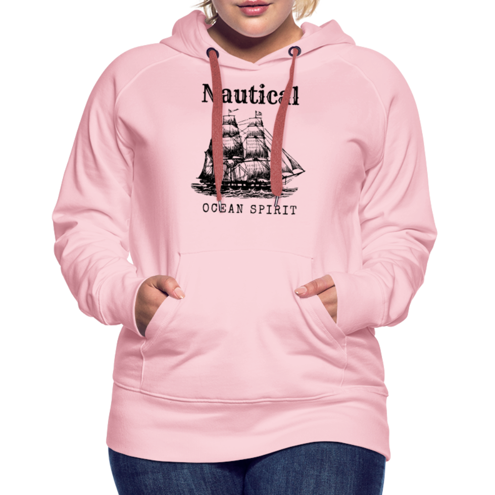 Frauen Premium Hoodie - Nautical Ocean Spirit - Kristallrosa