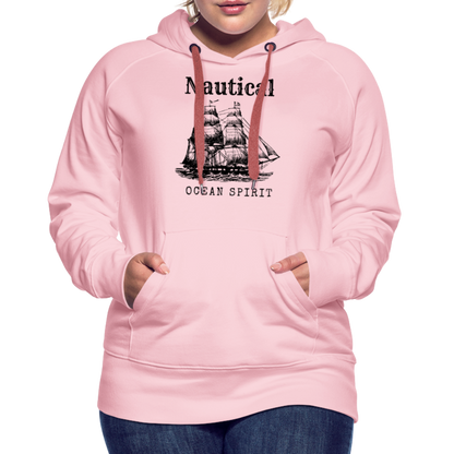 Frauen Premium Hoodie - Nautical Ocean Spirit - Kristallrosa