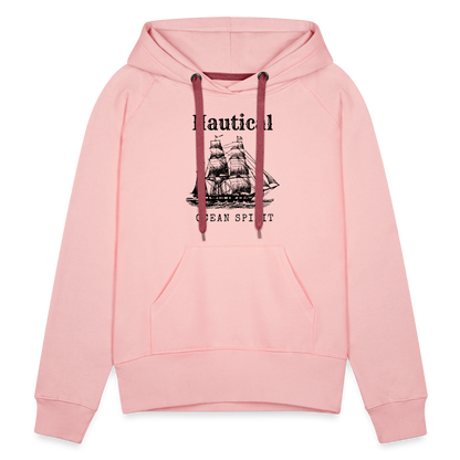 Frauen Premium Hoodie - Nautical Ocean Spirit - Kristallrosa