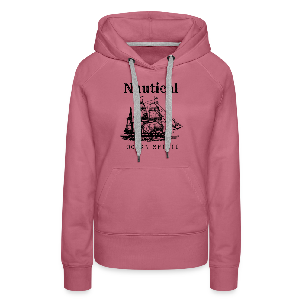 Frauen Premium Hoodie - Nautical Ocean Spirit - Malve