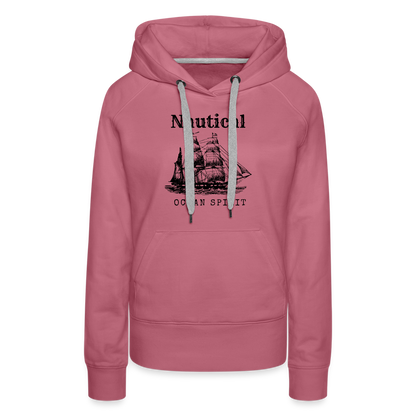 Frauen Premium Hoodie - Nautical Ocean Spirit - Malve