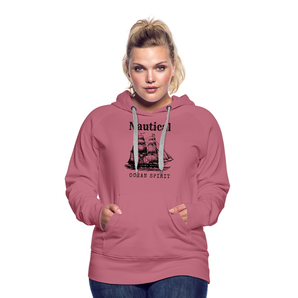 Frauen Premium Hoodie - Nautical Ocean Spirit - Malve