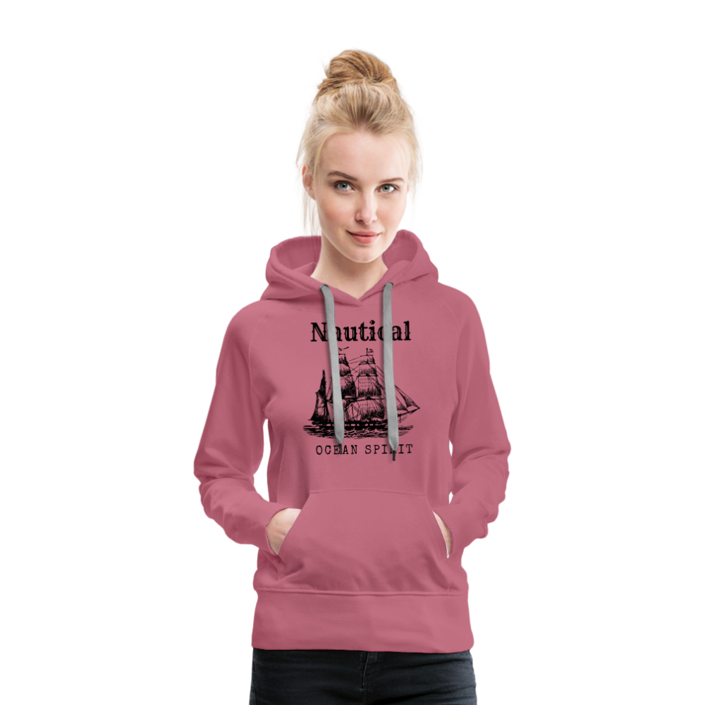 Frauen Premium Hoodie - Nautical Ocean Spirit - Malve