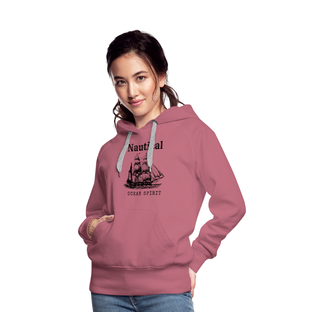 Frauen Premium Hoodie - Nautical Ocean Spirit - Malve