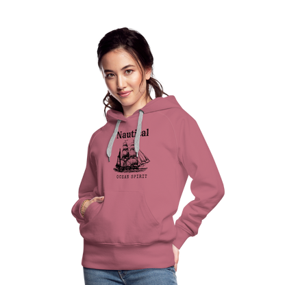 Frauen Premium Hoodie - Nautical Ocean Spirit - Malve