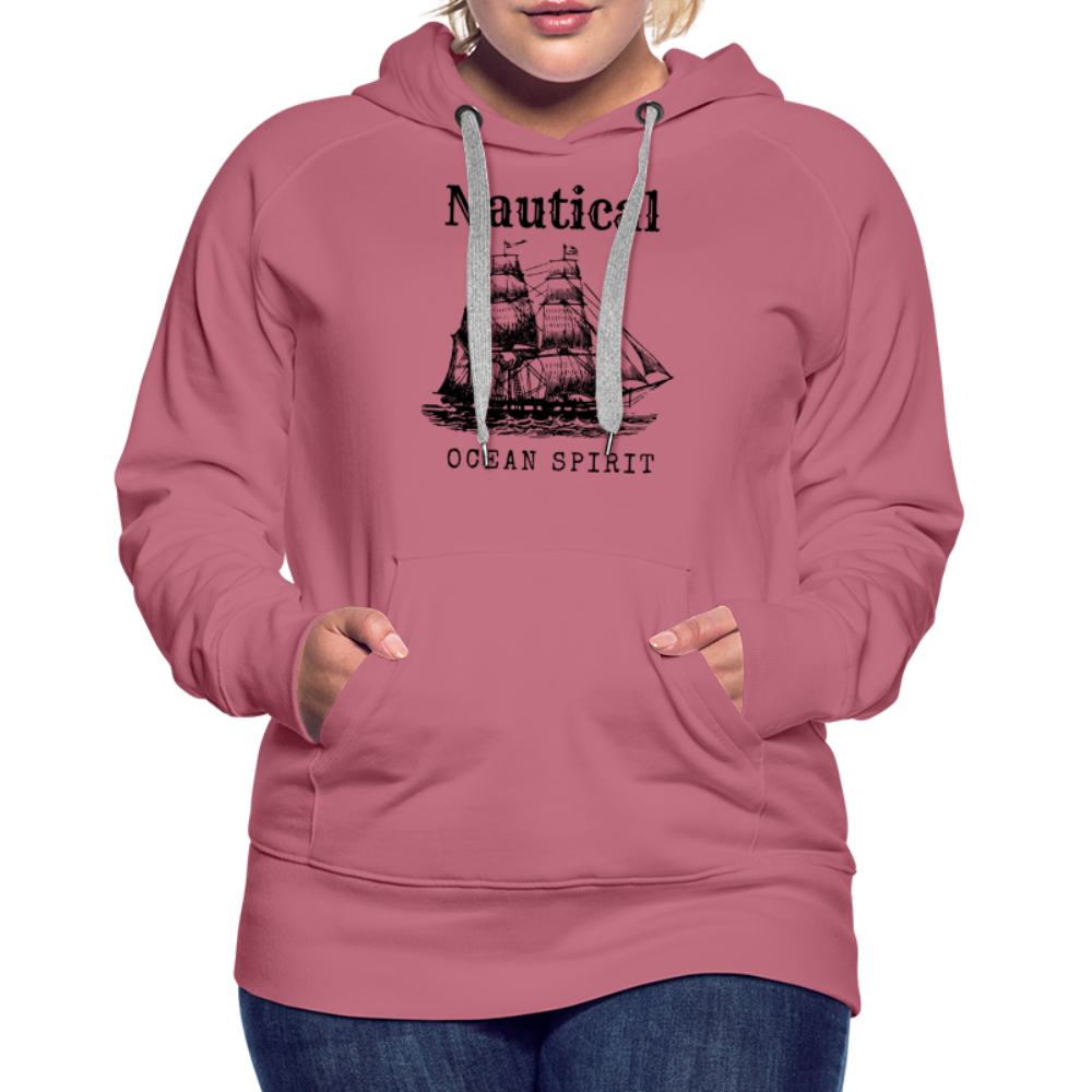 Frauen Premium Hoodie - Nautical Ocean Spirit - Malve