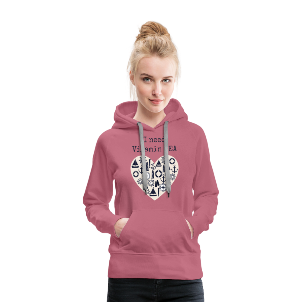 Frauen Premium Hoodie - Vitamin SEA - Malve