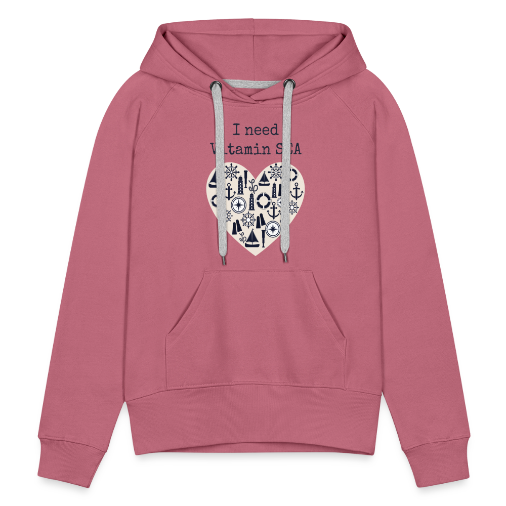 Frauen Premium Hoodie - Vitamin SEA - Malve