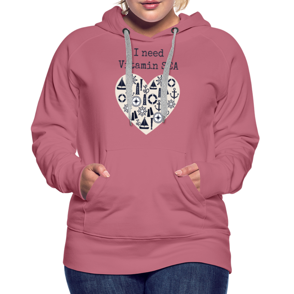 Frauen Premium Hoodie - Vitamin SEA - Malve