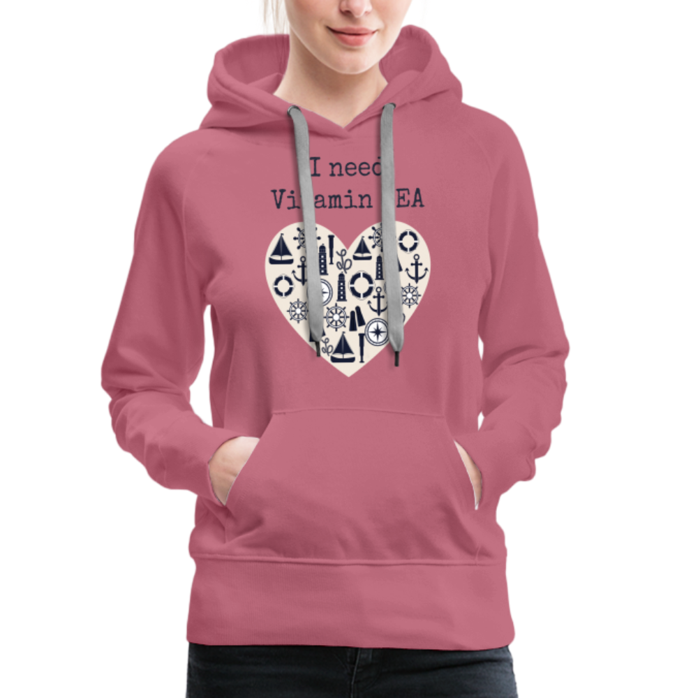 Frauen Premium Hoodie - Vitamin SEA - Malve