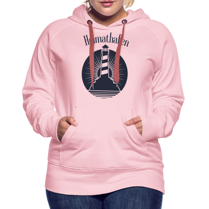 Frauen Premium Hoodie - Heimathafen Leuchtturm - Kristallrosa