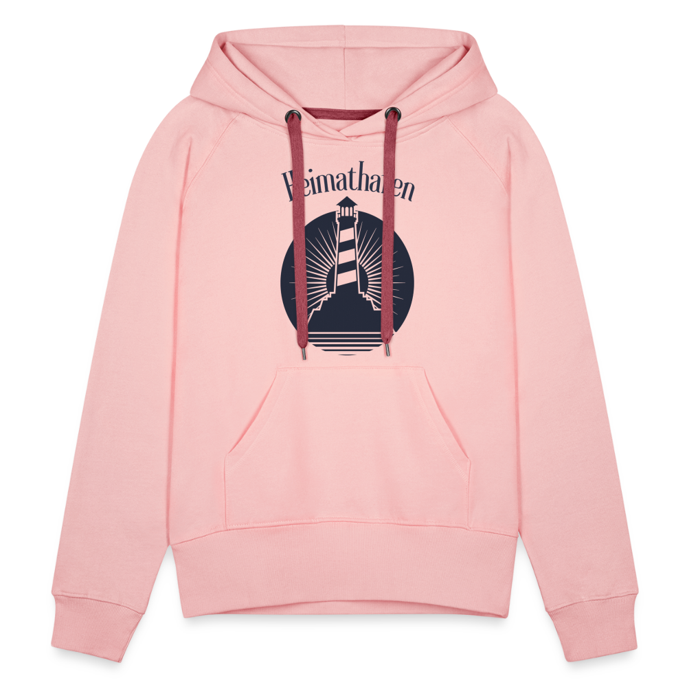 Frauen Premium Hoodie - Heimathafen Leuchtturm - Kristallrosa