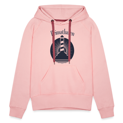 Frauen Premium Hoodie - Heimathafen Leuchtturm - Kristallrosa