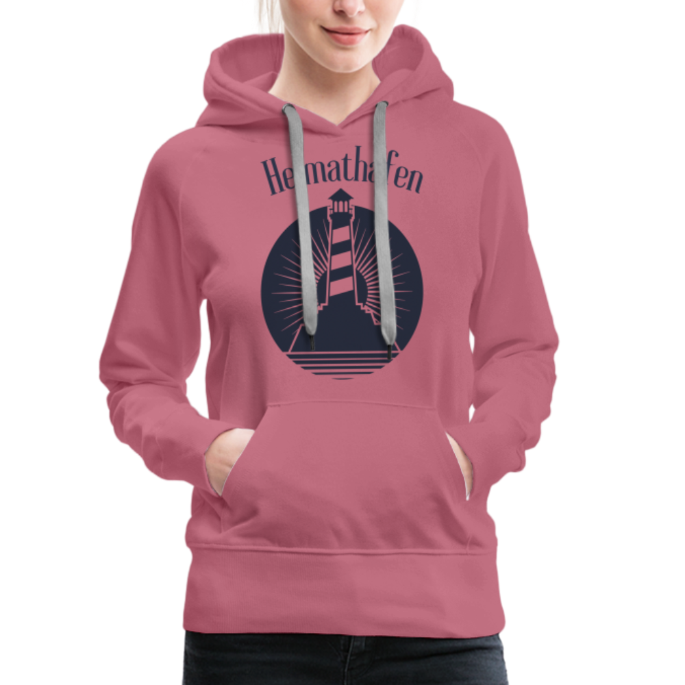 Frauen Premium Hoodie - Heimathafen Leuchtturm - Malve