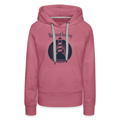 Frauen Premium Hoodie - Heimathafen Leuchtturm - Malve