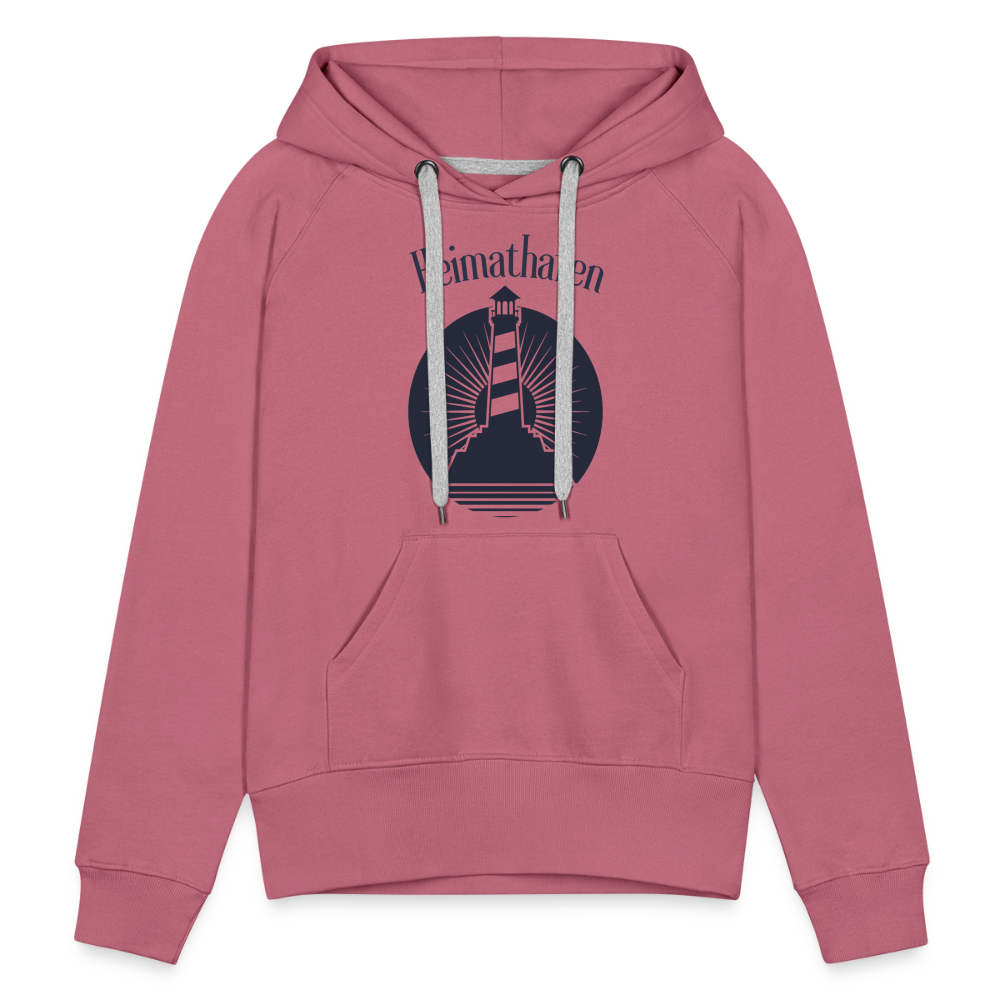 Frauen Premium Hoodie - Heimathafen Leuchtturm - Malve