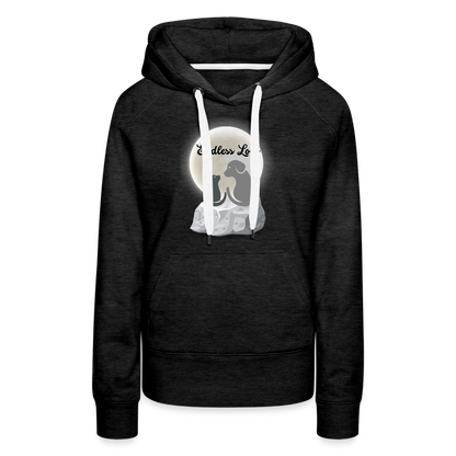 Frauen Premium Hoodie - Endless Love - Anthrazit