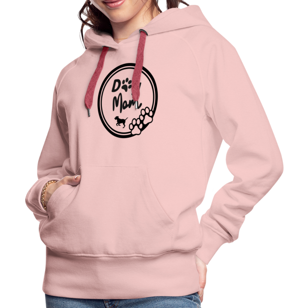 Frauen Premium Hoodie - Dog Mom - Kristallrosa