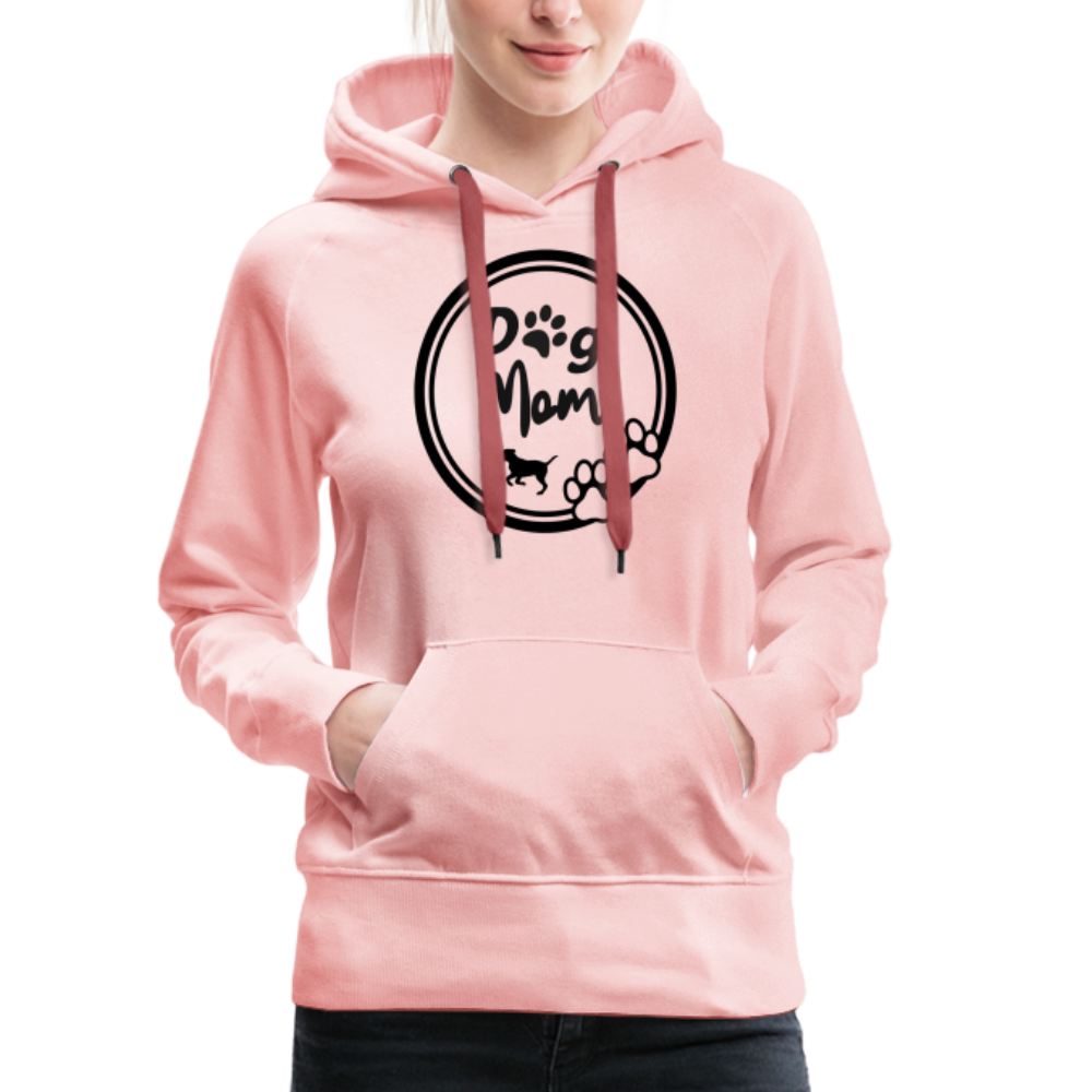 Frauen Premium Hoodie - Dog Mom - Kristallrosa