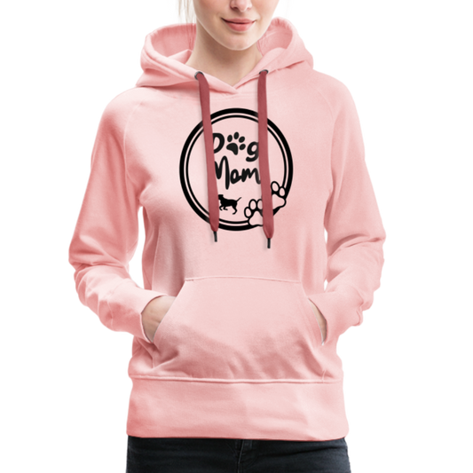 Frauen Premium Hoodie - Dog Mom - Kristallrosa