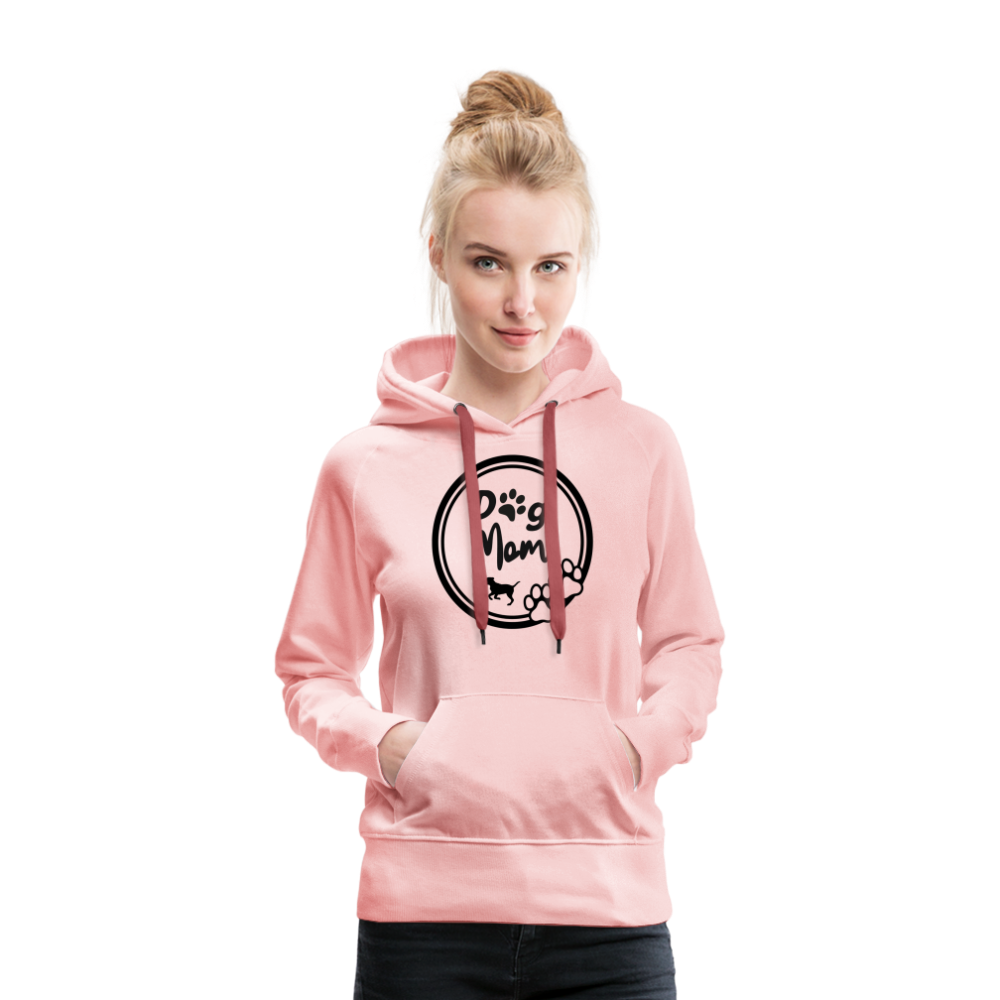 Frauen Premium Hoodie - Dog Mom - Kristallrosa