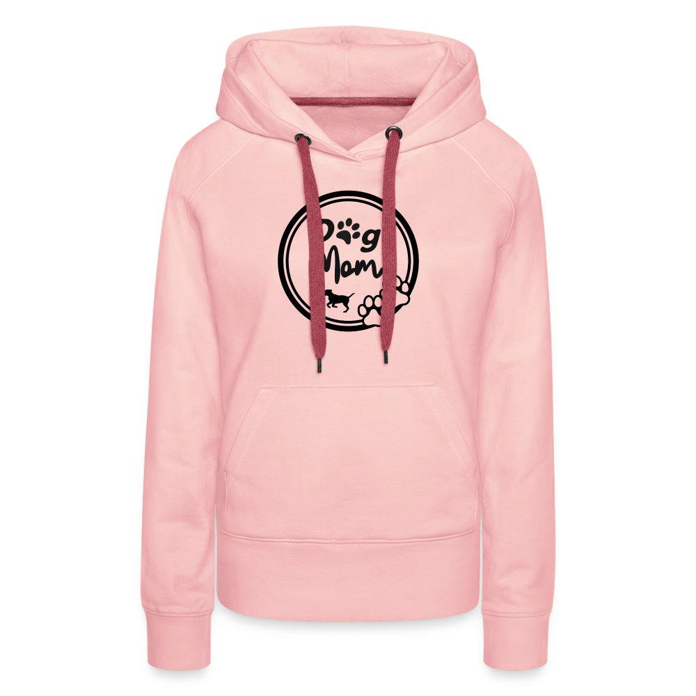 Frauen Premium Hoodie - Dog Mom - Kristallrosa