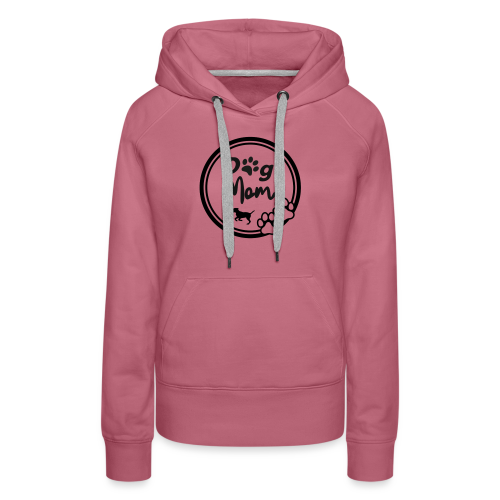 Frauen Premium Hoodie - Dog Mom - Malve