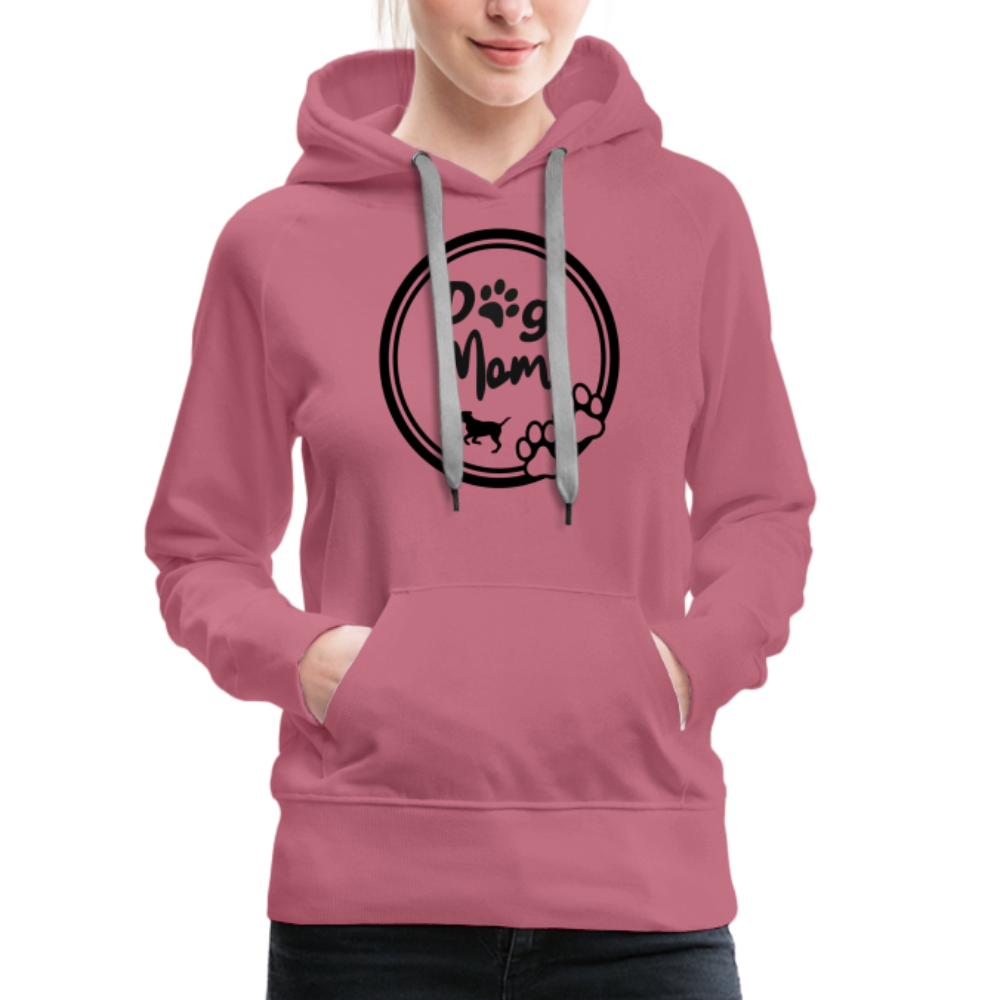 Frauen Premium Hoodie - Dog Mom - Malve