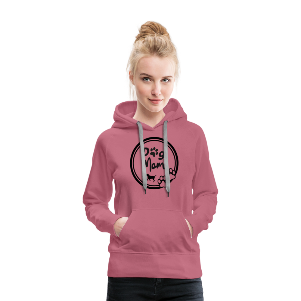 Frauen Premium Hoodie - Dog Mom - Malve