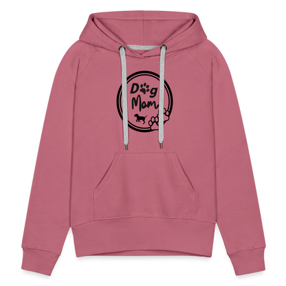 Frauen Premium Hoodie - Dog Mom - Malve