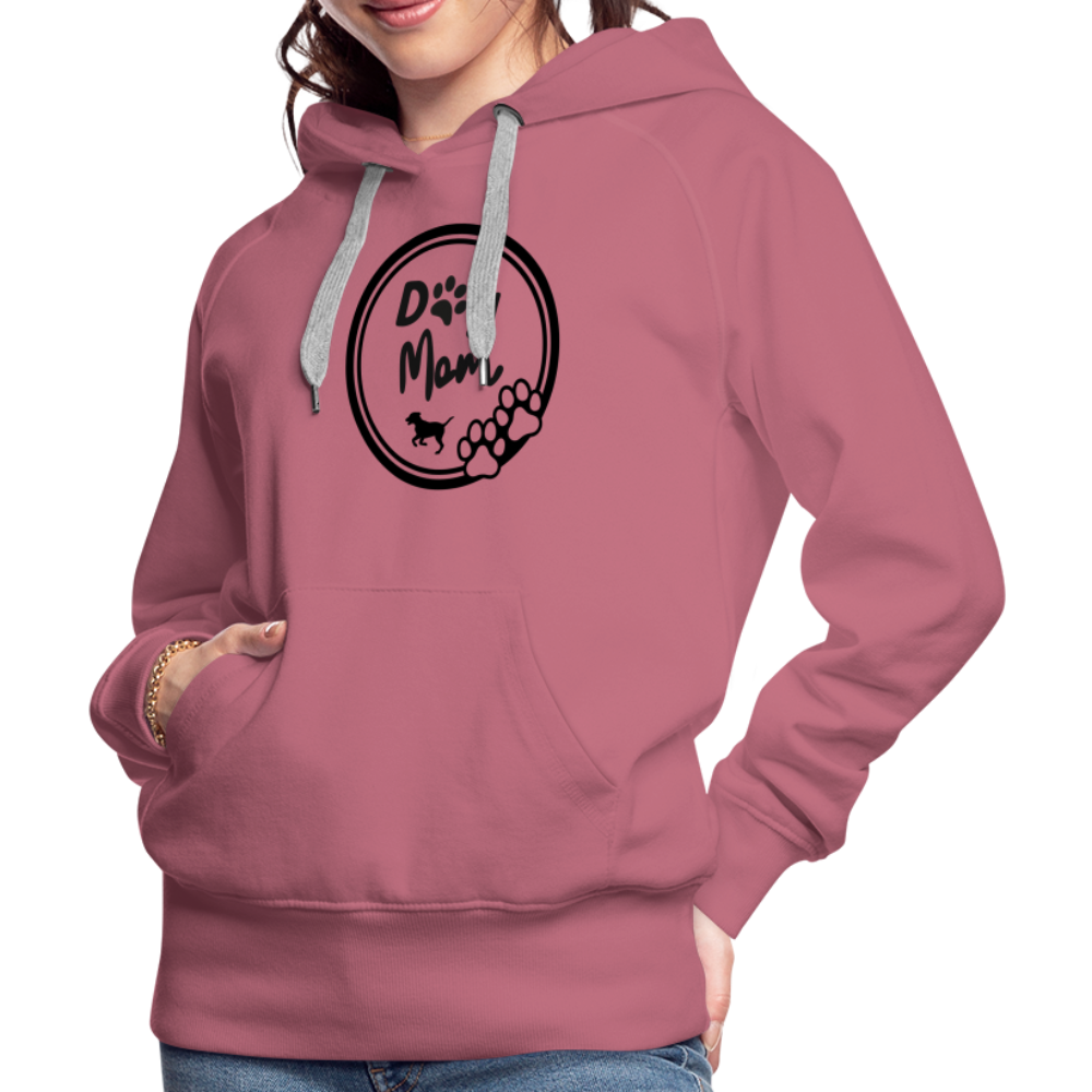 Frauen Premium Hoodie - Dog Mom - Malve