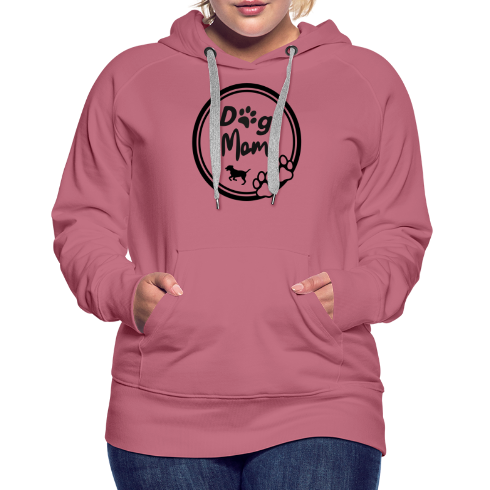 Frauen Premium Hoodie - Dog Mom - Malve