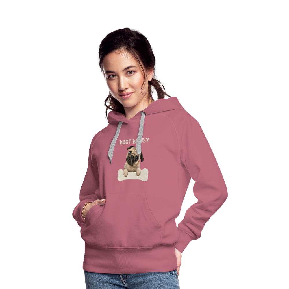 Frauen Premium Hoodie - Best Buddy - Malve