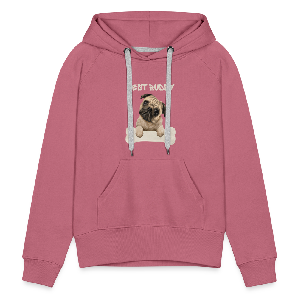 Frauen Premium Hoodie - Best Buddy - Malve